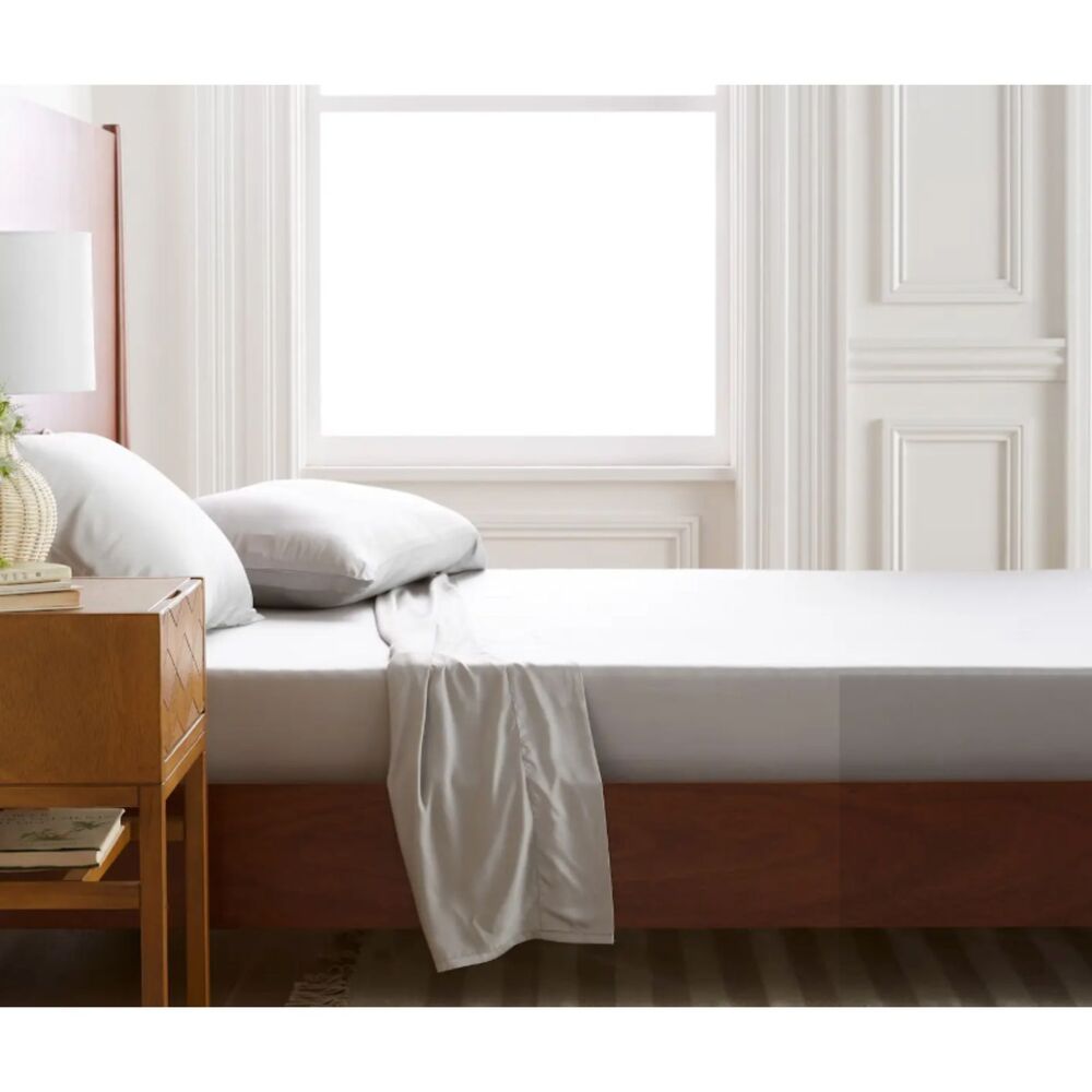 New Bamboo Sheet Set- Twin- Light Gray